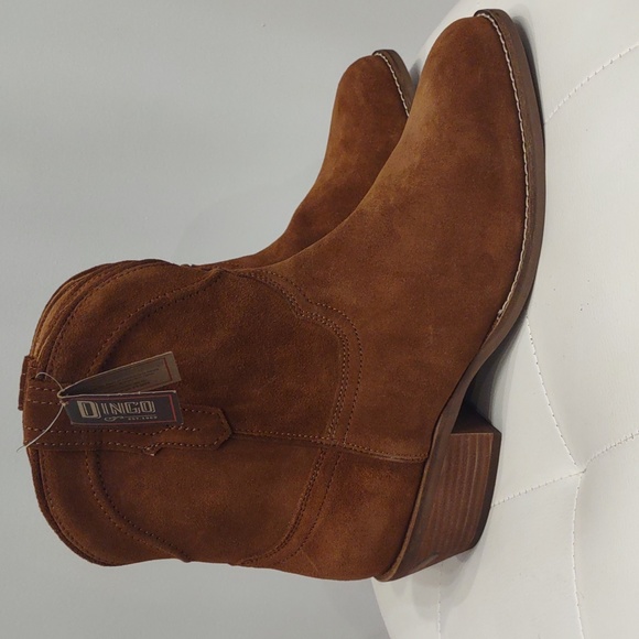 Dingo Western tumbleweed whiskey Brown pull on cowboy boots new 10 Womens DEAL - Picture 1 of 8